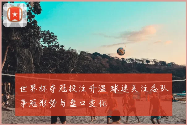 世界杯夺冠投注升温 球迷关注各队争冠形势与盘口变化