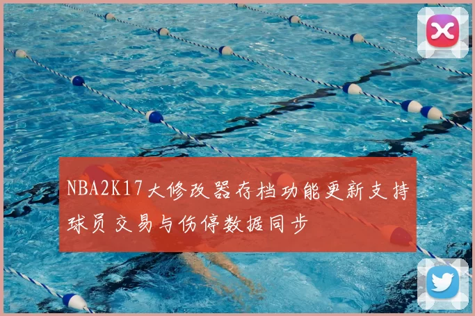 NBA2K17大修改器存档功能更新支持球员交易与伤停数据同步