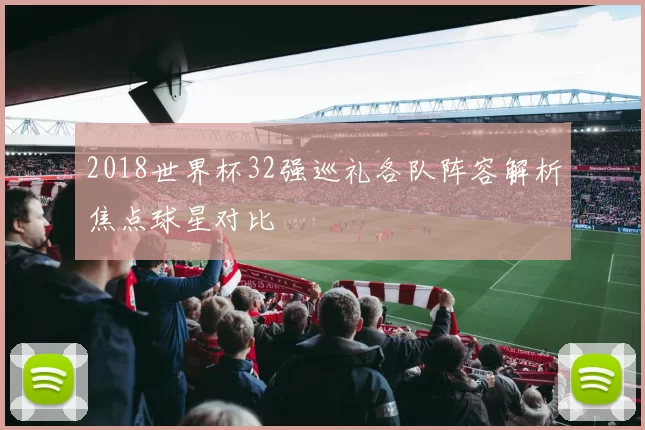 2018世界杯32强巡礼各队阵容解析焦点球星对比